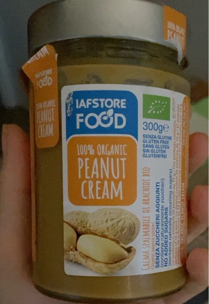 Peanut cream