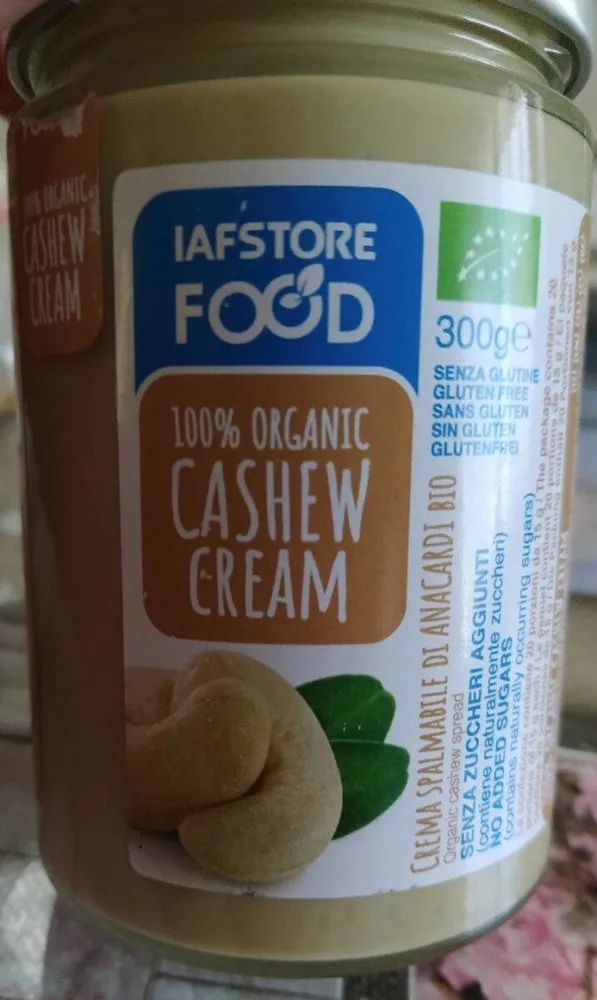 Cashew cream