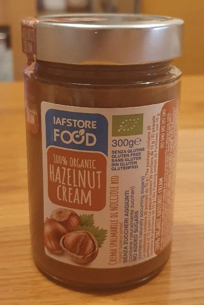 100% Crema di Nocciole Bio