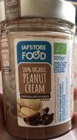 Peanut cream chocolate flakes