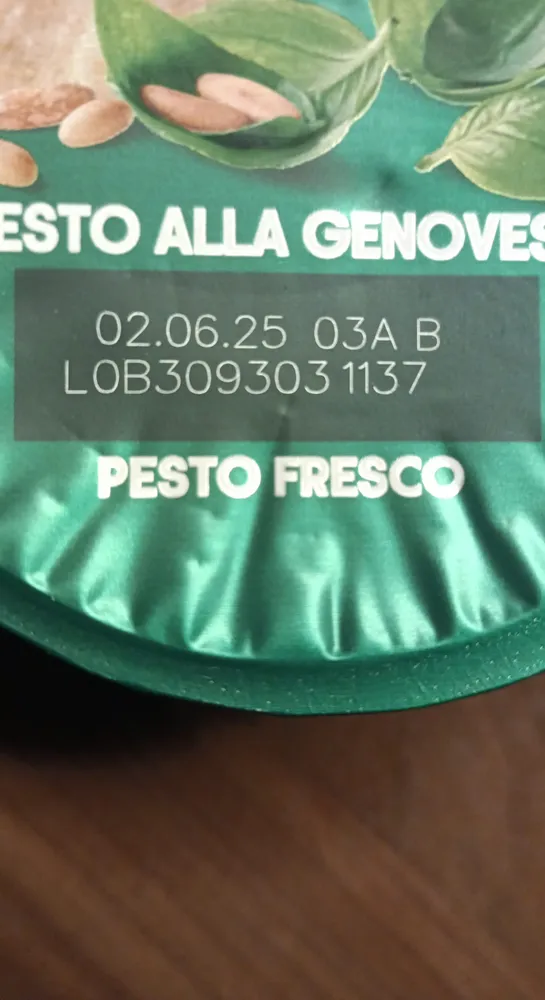 Il pesto fresco alla genovese