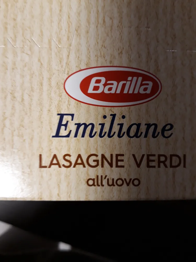 Barilla Lasagne Verdi N.200 GR 500