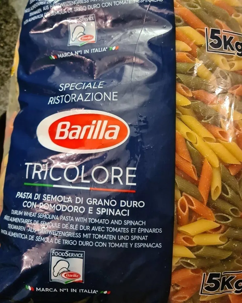 Mezze penne tricolore