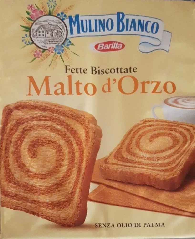 Fette biscottate malto d'orzo