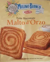 Fette biscottate malto d'orzo