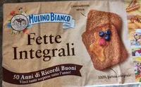 Fette biscottate integrali 630 gr