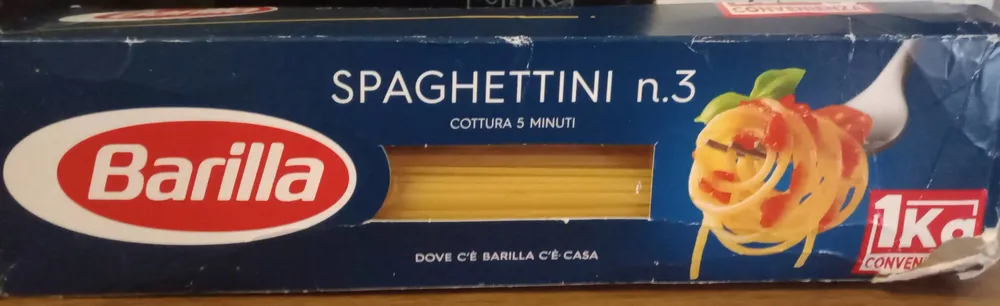 Spaghettini numero 3