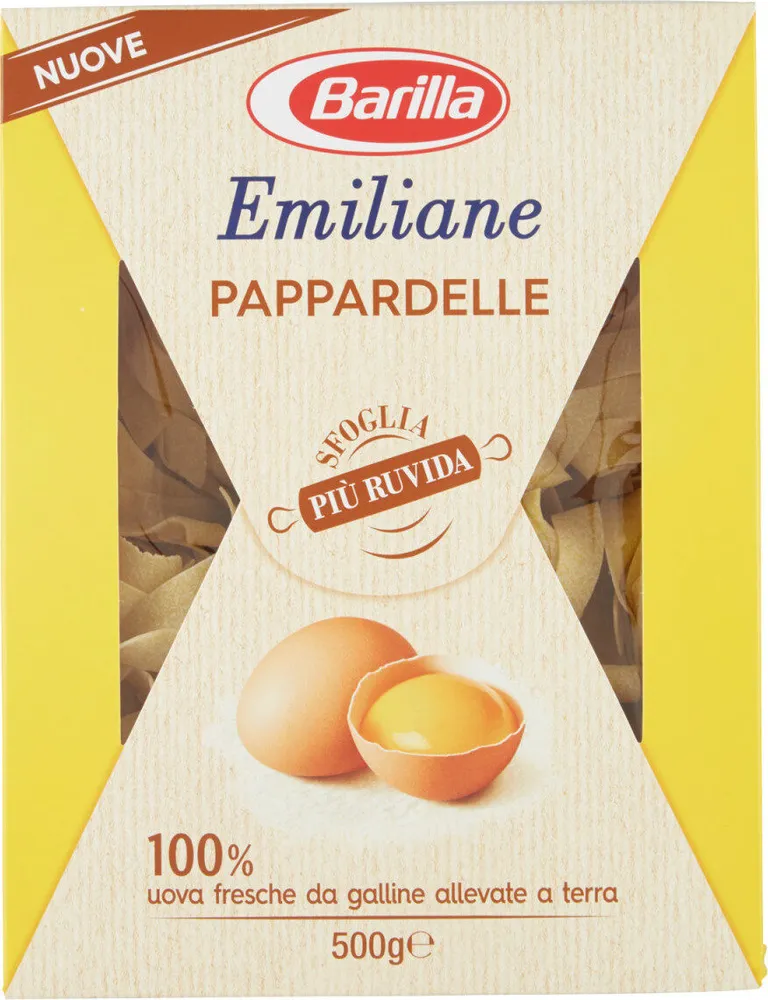Emiliane pappardelle all'uovo