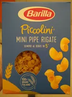 Mini pipe rigate piccolini barilla
