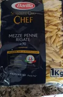 Mezze Penne Rigate - selezione oro Chef