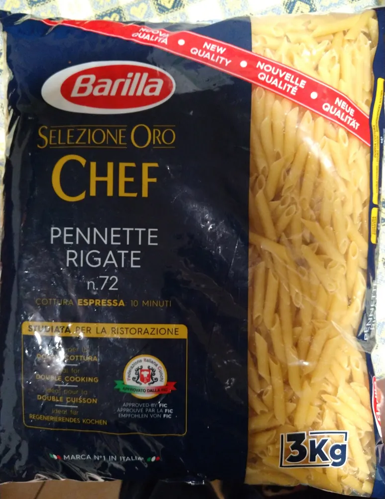 Pennette rigate n. 72