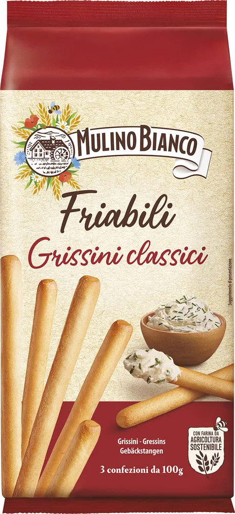 Grissini friabili mb 300 gr