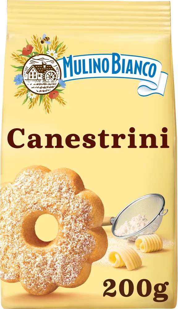 Mulino bianco canestrini biscuits sablés avec sucre glace 200g
