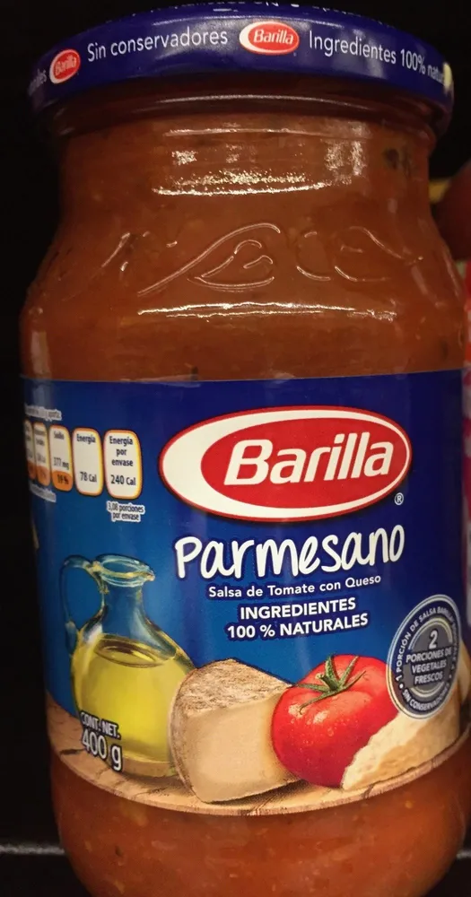 SALSA DE TOMATE CON PARMESANO