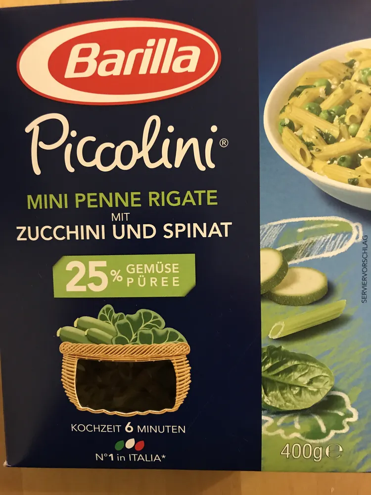 Piccolini mini penne régate