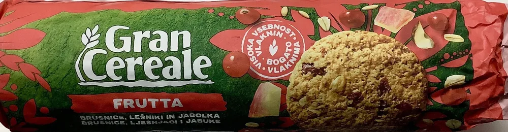 Vollkornkekse mit Früchten
