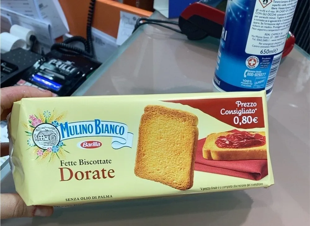 Fette biscottate dorate