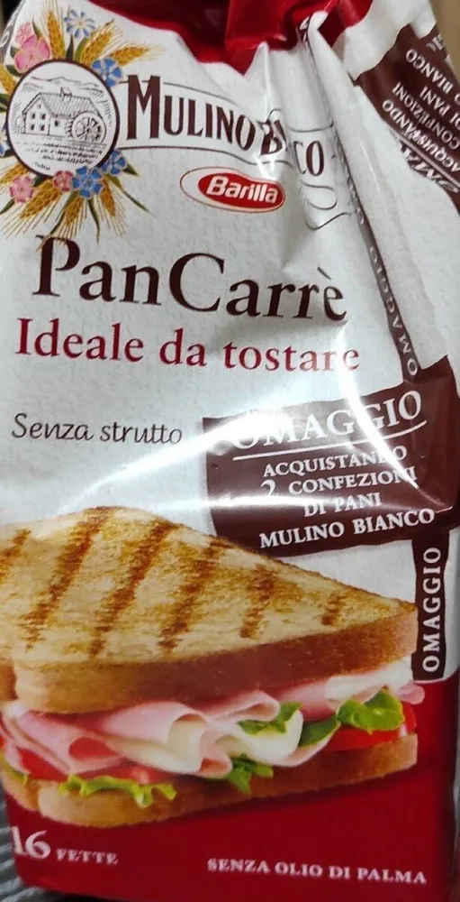 Pan carrè mulino bianco