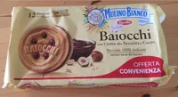 Baiocchi con Crema alla Nocciola e Cacao