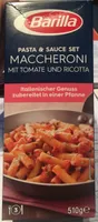 Barille Pasta et sauce set