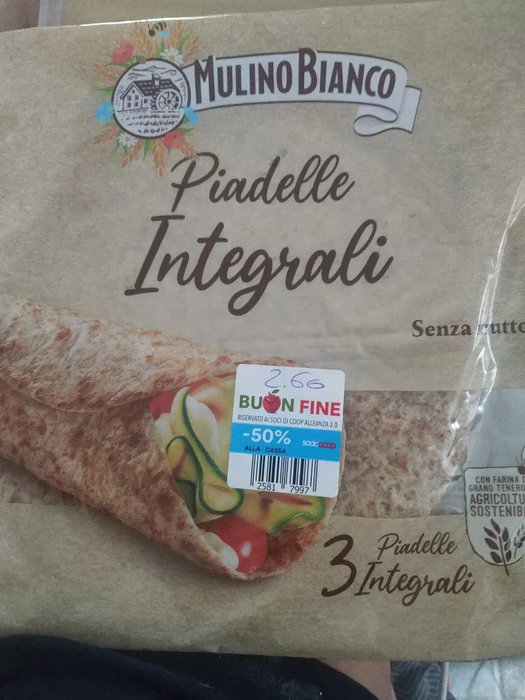 Piadelle integrali Mulino Bianco
