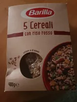 Barilla 5 cereali con riso rosso
