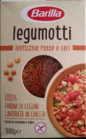 Legumotti lenticchie rosse e ceci