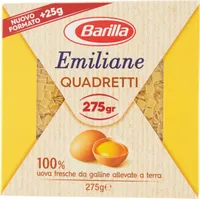 Emiliane quadretti all'uovo