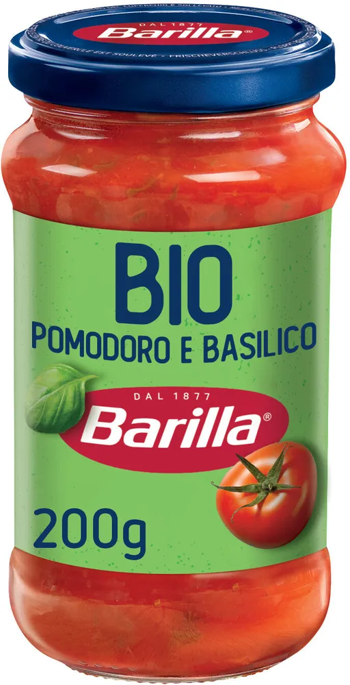 Barilla sauce tomates basilic bio 200g