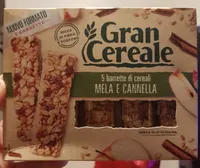 Barette di cereali mela e cannella