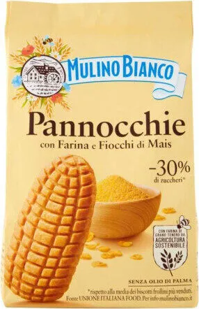 Pannocchie con farina e fiocchi di mais