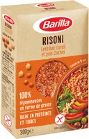 Barilla risoni lentilles corail et pois chiche