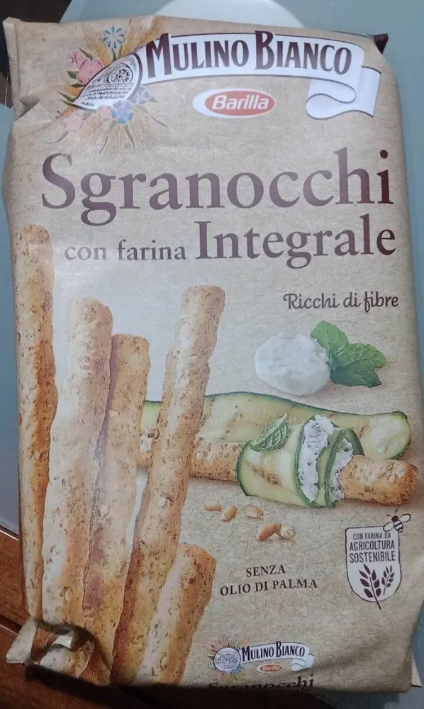 Sgranocchi con farina integrale