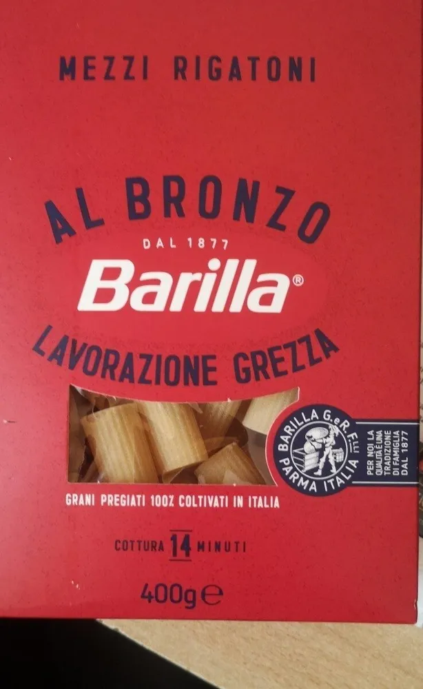 Mezzi rigatoni