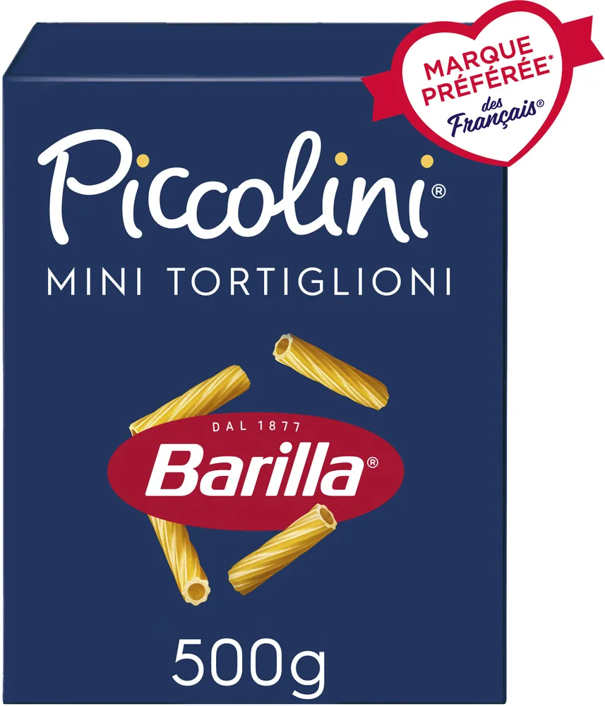 Barilla piccolini mini tortiglioni 500g