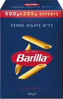 Barilla pates penne rigate 500g+200g offert