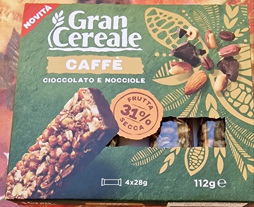 Gran cereale caffè cioccolato e nocciola