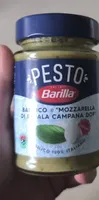 Sauce pesto au basilic et mozzarella Barilla 190g