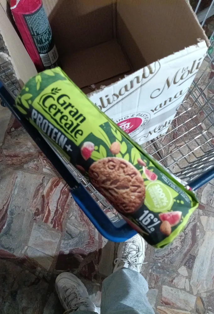 gran cereali biscotti fichi e mandorle