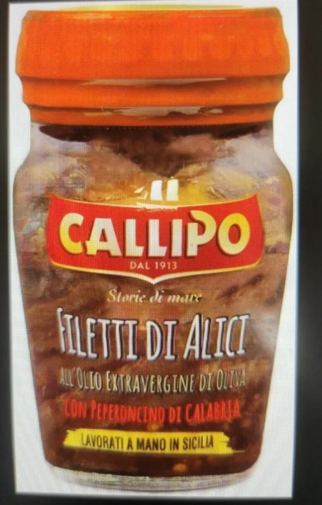 Filetti di Alici con peperoncino