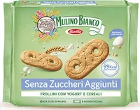 Senza Zuccheri Aggiunti frollini con yogurt e cereali