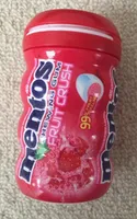 Chewing gum fruit crush