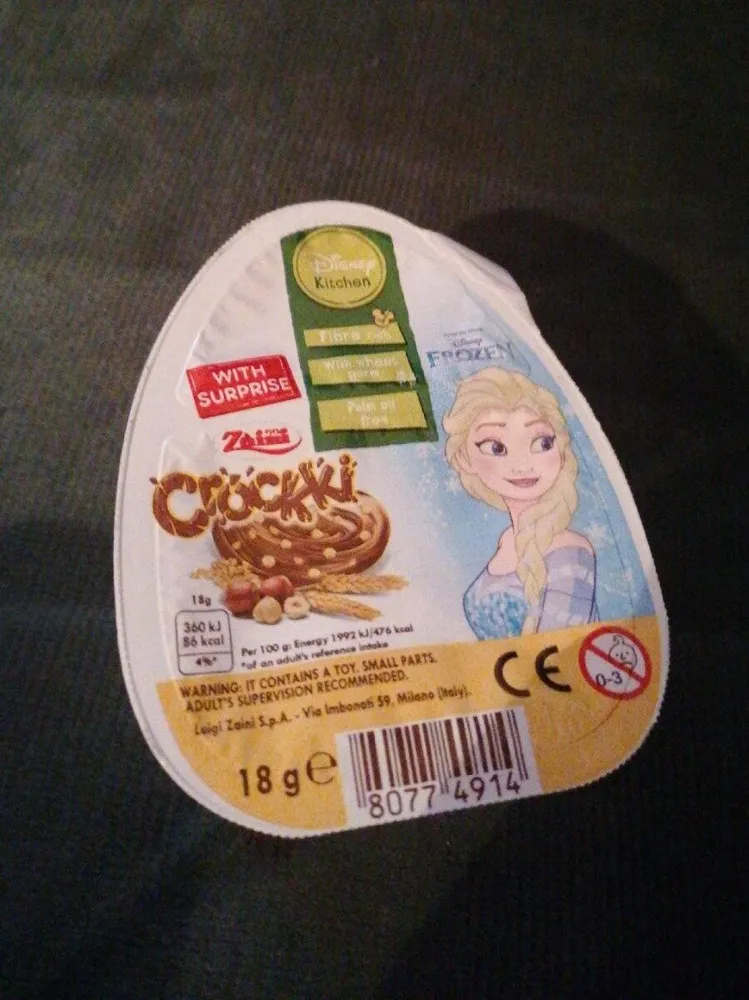 Zaini Frozen Crockki Spread 24X18G