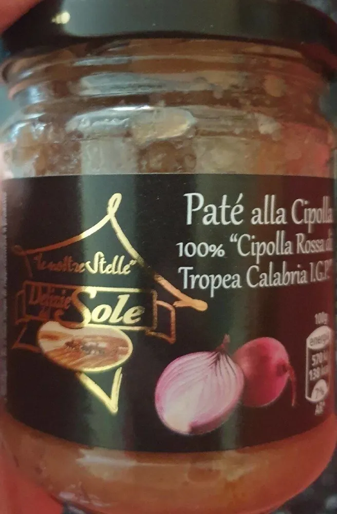 Paté alla Cipolla 100% "Cipolla Rossa di Tropea Calabria I.G.P