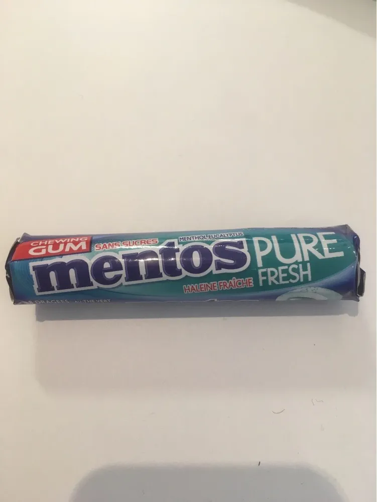 Mentos pure fresh sans sucre