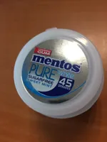Mentos pure white sugar free mint
