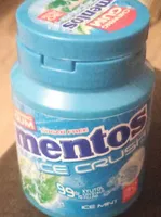 Mentos Gum Bottle Ice Crush Ice Mint X6