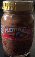 Filetti di alici con peperoncino in olio di oliva
