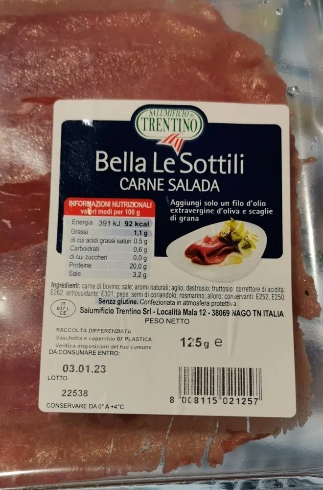 Bella le sottili