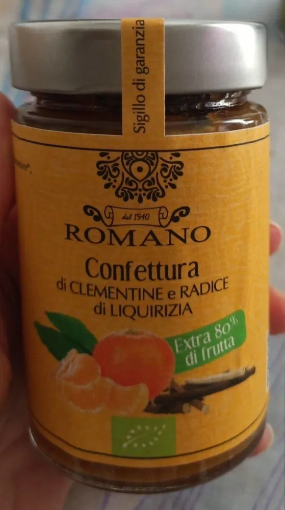 Confettura di clementine e radice di liquirizia
